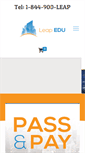 Mobile Screenshot of leapedu.com